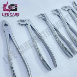 16 Pcs Dental Extracting  Forcep Oral Kit by LIFE CARE INSTRUMENTS LTD