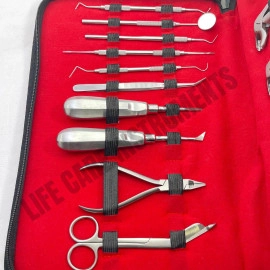 16 Pcs Dental Extracting  Forcep Oral Kit by LIFE CARE INSTRUMENTS LTD
