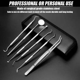 6pcs-Professional Dental Hygienist Kit
