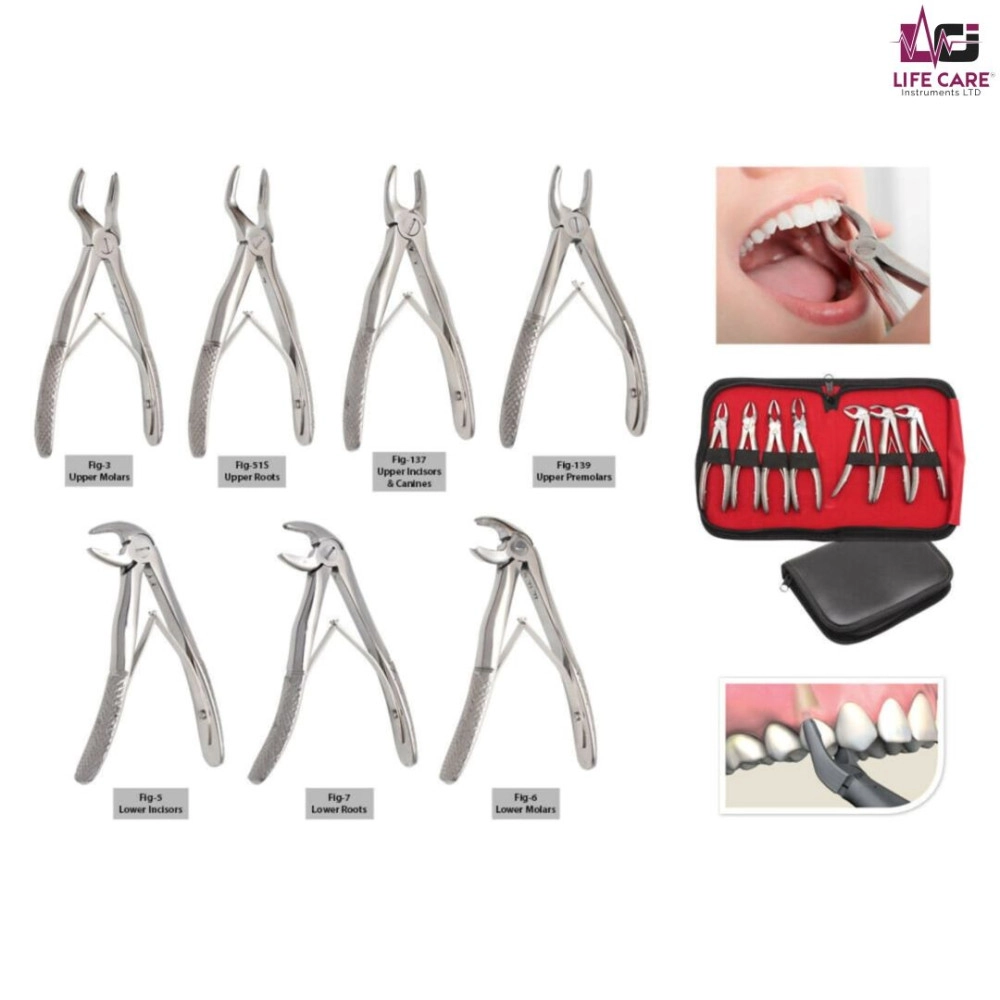 Children Dental Tooth Extraction Forceps LIFE CARE INSTRUMENTS LTD