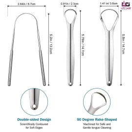 3 Pcs Tongue Scraper/Cleaner LCI(LTD)