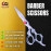 Professional Dragon Handle Barber Scissor-LCI(Ltd)-Silver