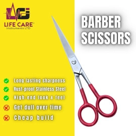 Barber Hairdressing Scissors for Precision Cuts - LCI (Ltd)