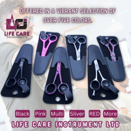 Barber Hair Cutting Scissors Hairdressing Flate Shaers Beard - LCI(Ltd)