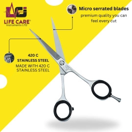 Barber Hair Cutting Scissors Hairdressing Flate Shaers Beard - LCI(Ltd)