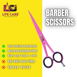 Professional Barber Hair Cutting Scissors Hairdressing Shears - LCI(Ltd)