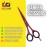 Professional Styling Scissors for Barbers - LCI (Ltd)