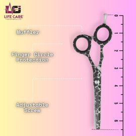 Black Giraffe Print Barber Scissors Set – LCI(Ldt)