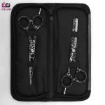 Black Giraffe Print Barber Scissors Set – LCI(Ldt)