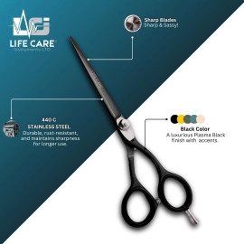 Premium Quality Hairdressing Scissors Set-LCI(Ltd)-Black