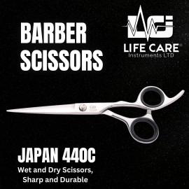 Professional Hair Cutting Barber Scissors Set-LCI(Ltd)-Silver