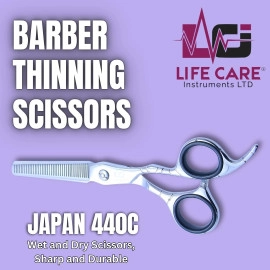 Professional Silver Hairdressing Scissors Set-LCI(Ltd)-Silver