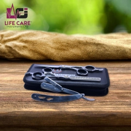 Professional Unique Design Hair Scissors Set-LCI(Ltd)-Silver