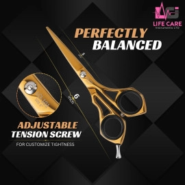Professional Hairdressing Scissors, LCI(Ltd)-Gold 