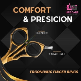 Professional Hairdressing Scissors, LCI(Ltd)-Gold 