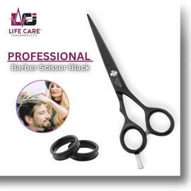 Hair cutting barber scissors-LCI (Ltd)-(B)