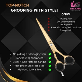 Professional hair dressing  barber scissors-LCI (Ltd)-(G)