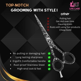 Professional barber hair dressing scissors-LCI (Ltd)-(PC)