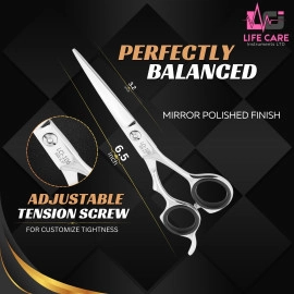 Best Hair Cutting Barber Scissors 6.5-LCI (Ltd) Silver 