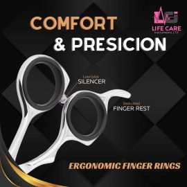 Best Hair Cutting Barber Scissors 6.5-LCI (Ltd) Silver 