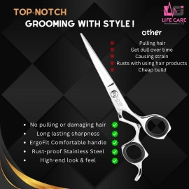 Professional Hair Stylist Barber Scissors 6.75 inch - LCI (Ltd)Polish