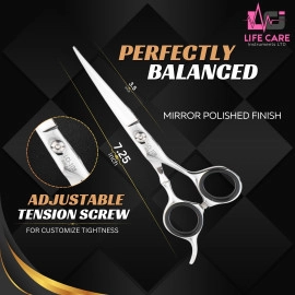 Best Hair Cutting Barber Shear 6 inch LCI (Ltd)-(Silver)