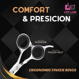 Best Hair Cutting Barber Shear 6 inch LCI (Ltd)-(Silver)