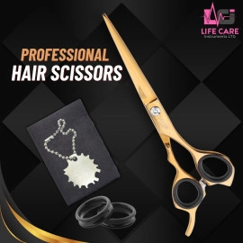 Premium Quality Barber Hair Scissors 6.5inch- LCI(Ltd)-(Gold)