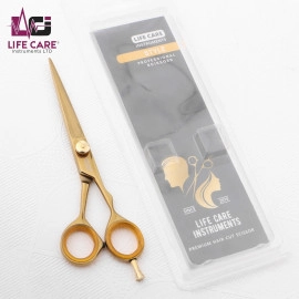 Professional Hair Scissors Stainless Steel-6 inch-LCI (Ltd)-(Gold)