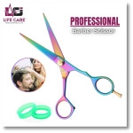 Professional Hair Scissors Stainless Steel-6 inch-LCI (Ltd)-(Multicolor)