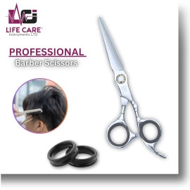 Professional Barber Scissors by Life Care Instruments LTD – Precision Hair Cutting Shears