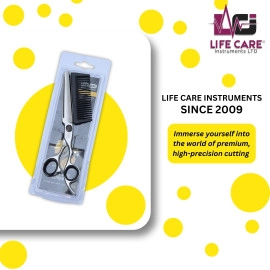 Professional Barber Silver Hair Dressing Scissors Barber Salon Shears-LCI(Ltd)