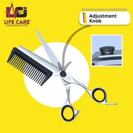 Professional Barber Silver Hair Dressing Scissors Barber Salon Shears-LCI(Ltd)