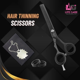 New Hair Thinning Scissors LCI (Ltd)-(Black)