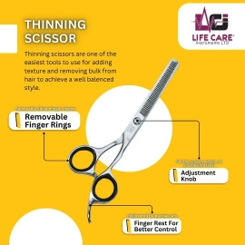 High-Quality Thinning Scissors by Life Care Instruments LTD