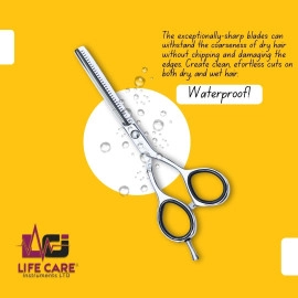 High-Quality Thinning Silver Scissors by Life Care Instruments LTD.
