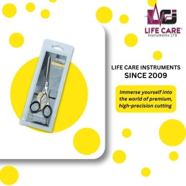 High-Quality Thinning Silver Scissors by Life Care Instruments LTD.