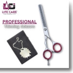 Top-Tier Thinning Silver Scissors by Life Care Instruments LTD