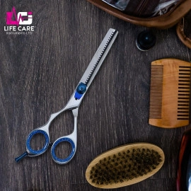 Superior Thinning Silver Scissors by Life Care Instruments LTD