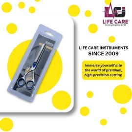 Superior Thinning Silver Scissors by Life Care Instruments LTD