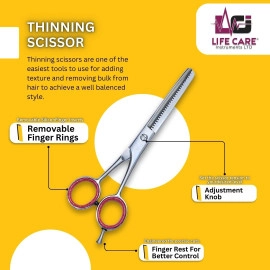 Exceptional Thinning Scissors by Life Care Instruments LTD