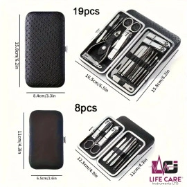 Luxury 19-Piece Gold Manicure and Pedicure Set-LCI(Ltd)