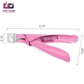 Tip Cutter Pink High-Quality Stainless Steel-LCI (LTD)