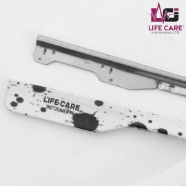 White Plastic Handle Barber Razors - LCI (LTD)