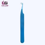 Stainless Steel Eyelash Extensions Tweezers - LCI (LTD)