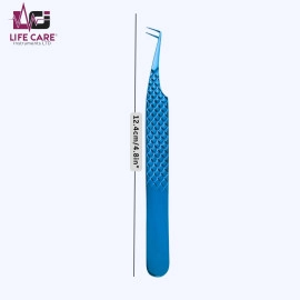 Stainless Steel Eyelash Extensions Tweezers - LCI (LTD)