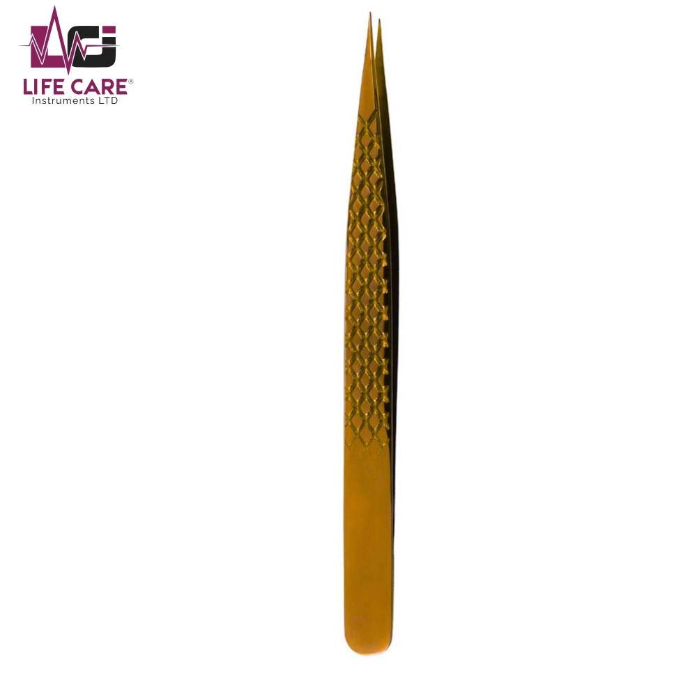 Precision Stainless Steel Eyelash Extension Tweezer - LCI(LTD)
