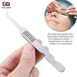 Best Stainless Steel Eyelash Tweezers - LCI (Ltd)